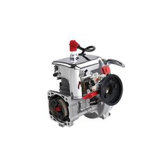 RovanSportsBAHA 36CC double piston ring! silver 4 bolts easy start engine (Walbro 1107 carburetor, NGK spark plug)