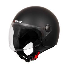 NOVA OF229V GUARD WITH VISOR SOLID MATT BLACK S