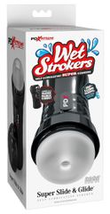 Pipedream PDX Extreme - Wet Strokers - Slide & Glide - Transparent-thumb-4