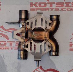 ΠΩΛΕΙΤΑΙ ΣΩΛΗΝΑΣ ΠΑΡΑΚΑΜΨΗΣ ΚΑΤΑΛΥΤΗ MOTONE X-PIPE CAT DELETE ΓΙΑ TRIUMPH BONNEVILLE T100 900 & T120 1200 2016-