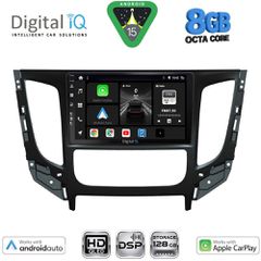 DIGITAL IQ BXF 7437_CPAA CLIMA (9inc) MULTIMEDIA TABLET for MITSUBISHI L200 mod. 2015-2019 with CLIMA | Pancarshop