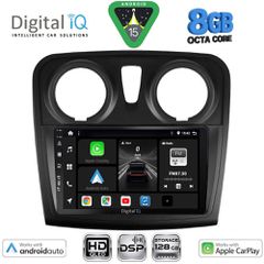 DIGITAL IQ BXF 7108_CPAA (9inc) MULTIMEDIA TABLET for DACIA LOGAN – SANDERO mod. 2012-2019 | Pancarshop