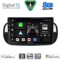 DIGITAL IQ BXF 7130BL_CPAA (9inc) MULTIMEDIA TABLET for FIAT 500 mod. 2007-2015 (BLACK) | Pancarshop