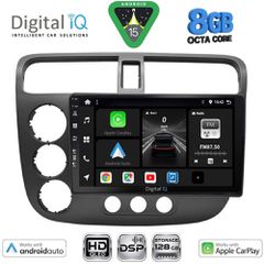 DIGITAL IQ BXF 7187_CPAA (9inc) MULTIMEDIA TABLET for HONDA CIVIC 4D mod. 2001-2006 | Pancarshop