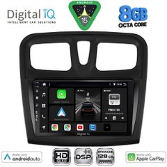 DIGITAL IQ BXF 7108SQ_CPAA (9inc) MULTIMEDIA TABLET for DACIA LOGAN – SANDERO mod. 2012-2019 | Pancarshop