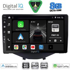 DIGITAL IQ BXF 7715_CPAA CLIMA-A/C (9inc) MULTIMEDIA TABLET for CITROEN C1-PEUGEOT 108-TOYOTA AYGO mod. 2014-2024 | Pancarshop