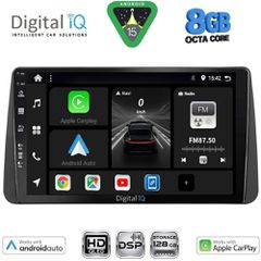 DIGITAL IQ BXF 7149_CPAA DASH (9inc) MULTIMEDIA TABLET for FIAT TIPO mod. 2018-2023 | Pancarshop