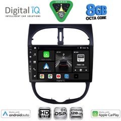 DIGITAL IQ BXF 7506_CPAA (9inc) MULTIMEDIA TABLET for PEUGEOT 206 mod. 1998-2006 | Pancarshop