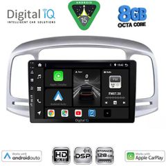 DIGITAL IQ BXF 7249SL_CPAA (9inc) MULTIMEDIA TABLET for HYUNDAI ACCENT mod. 2005-2012 (SILVER) | Pancarshop