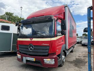 Καρότσα Κουρτίνα Mercedes-Benz 2019 ATEGO 821 - EURO 6 D-thumb-1