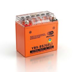 Μπαταρία Μοτοσυκλέτας OUTDO YB9-BS (GEL) 12V 9Ah 140A για Piaggio Beverly,Vespa,Gilera Runner125 (Τύπου YB9B)