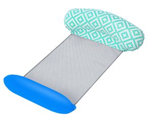BESTWAY φουσκωτή καρέκλα θαλάσσης 43555, 145x87cm, βεραμάν/μπλε