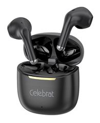 CELEBRAT earphones με θήκη φόρτισης W79, True Wireless, 13mm, 30/300mAh, μαύρα