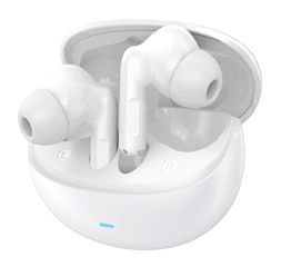CELEBRAT earphones με θήκη φόρτισης W80, True Wireless, 13mm, 30/230mAh, λευκά