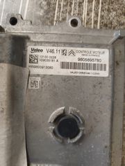 Peugeot Citroen 1.2 εγκέφαλος κινητήρα V46.11 9805895780-thumb-1