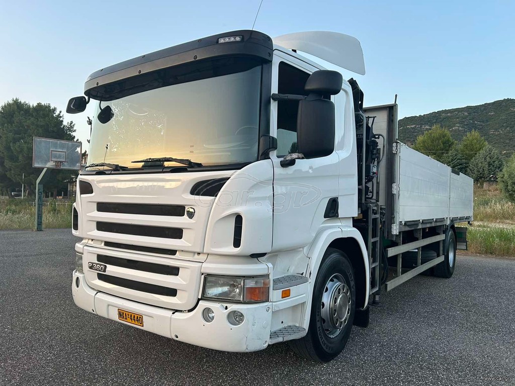 Γερανοί - Φορτηγά Με Γερανό Scania 2011 360