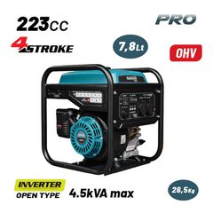 BGB4045 Γεννήτρια Βενζίνης Inverter Ανοιχτού Τύπου 3500W - ΓΕΝΝΗΤΡΙΕΣ INVERTER - BORMANN PRO (#085454)
