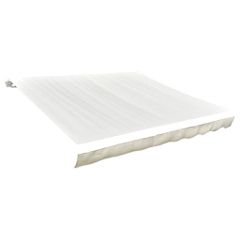 vidaXL Ανταλλακτικό Ύφασμα Τέντας Κρεμ 500x300 εκ. Πολυεστέρας