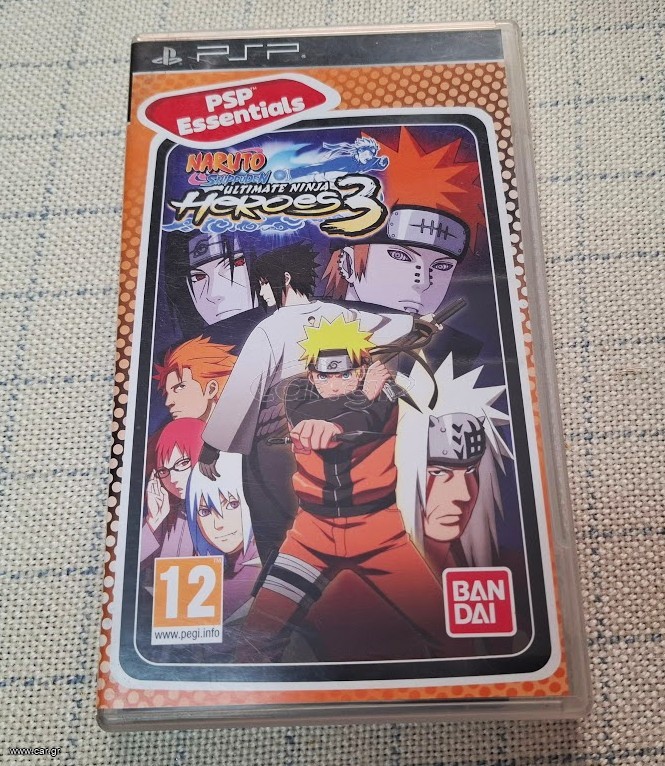 Naruto Ultimate Ninja Heroes 3 - PSP
