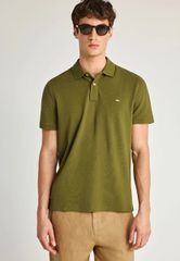 Funky Buddha Essential μπλούζα πόλο από βαμβάκι FBM013-001-11