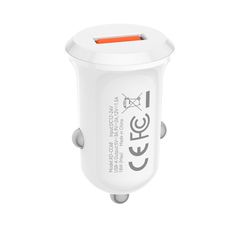 XO CC68 Mini Smart Single Φορτιστής Aυτοκινήτου QC18W-thumb-1