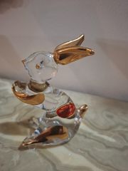 MURANO Χειροποίητο κουνελάκι από γυαλί (Ιταλίας),