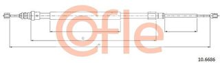 Ντίζα, φρένο ακινητοποίησης COFLE 92.10.6686