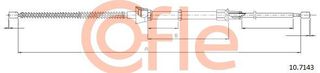 Ντίζα, φρένο ακινητοποίησης COFLE 92.10.7143