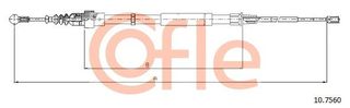 Ντίζα, φρένο ακινητοποίησης COFLE 92.10.7560