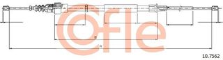 Ντίζα, φρένο ακινητοποίησης COFLE 92.10.7562