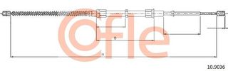 Ντίζα, φρένο ακινητοποίησης COFLE 92.10.9036
