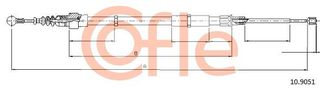 Ντίζα, φρένο ακινητοποίησης COFLE 92.10.9051