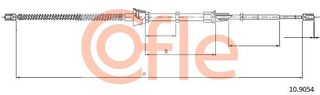 Ντίζα, φρένο ακινητοποίησης COFLE 92.10.9054