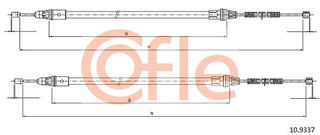 Ντίζα, φρένο ακινητοποίησης COFLE 92.10.9337