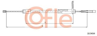 Ντίζα, φρένο ακινητοποίησης COFLE 92.10.9434