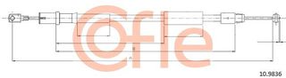 Ντίζα, φρένο ακινητοποίησης COFLE 92.10.9836