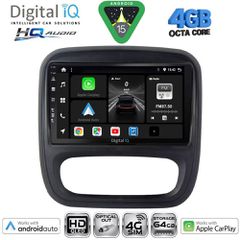 DIGITAL IQ BXK 19499_CPAA (9inc) MULTIMEDIA TABLET for OPEL VIVARO – RENAULT TRAFIC – FIAT TALENDO – NISSAN NV 300 mod. 2014-2019 | Pancarshop