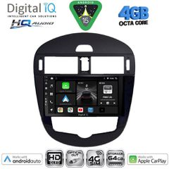 DIGITAL IQ BXK 19470_CPAA CLIMA (9inc) MULTIMEDIA TABLET for NISSAN PULSAR mod. 2014-2020 | Pancarshop
