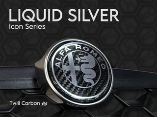 Liquid Silver - Twill Carbon [1 Τεμάχιο]