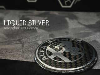 Liquid Silver - Twill Carbon [1 Τεμάχιο]-thumb-1