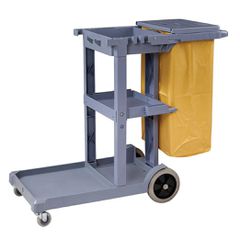 ΠΡΟΣΦΟΡΑ!!! KARAMCO GS033G-G Πλαστικό Καρότσι Καμαριέρας Καθαρισμού - 125x41x99cm