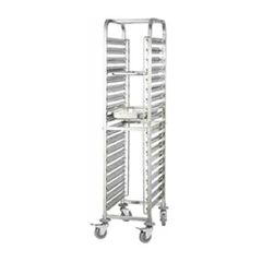 ΠΡΟΣΦΟΡΑ!!! KARAMCO TRM18A (18x GN 1/1) Inox Τροχήλατο Καρότσι μεταφοράς Δίσκων GN - 58,5x45,5x173 cm