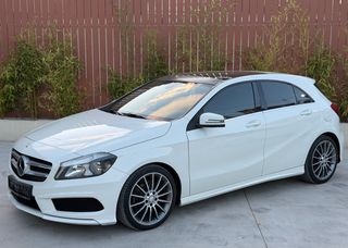 Mercedes-Benz A 180 2014 AMG LINE! ΔΕΡΜΑ ALCANTARA! PANORAMA!