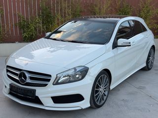 Mercedes-Benz A 180 2014 AMG LINE! ΔΕΡΜΑ ALCANTARA! PANORAMA!-thumb-1