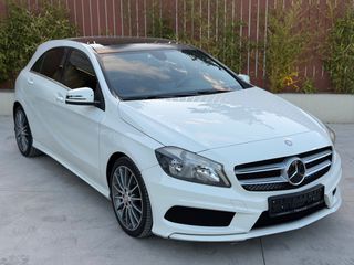 Mercedes-Benz A 180 2014 AMG LINE! ΔΕΡΜΑ ALCANTARA! PANORAMA!-thumb-4