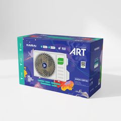 KAISAI ART BLACK 12.000 BTU Κλιματιστικό Τοίχου Inverter R32 A+++/A++-thumb-2