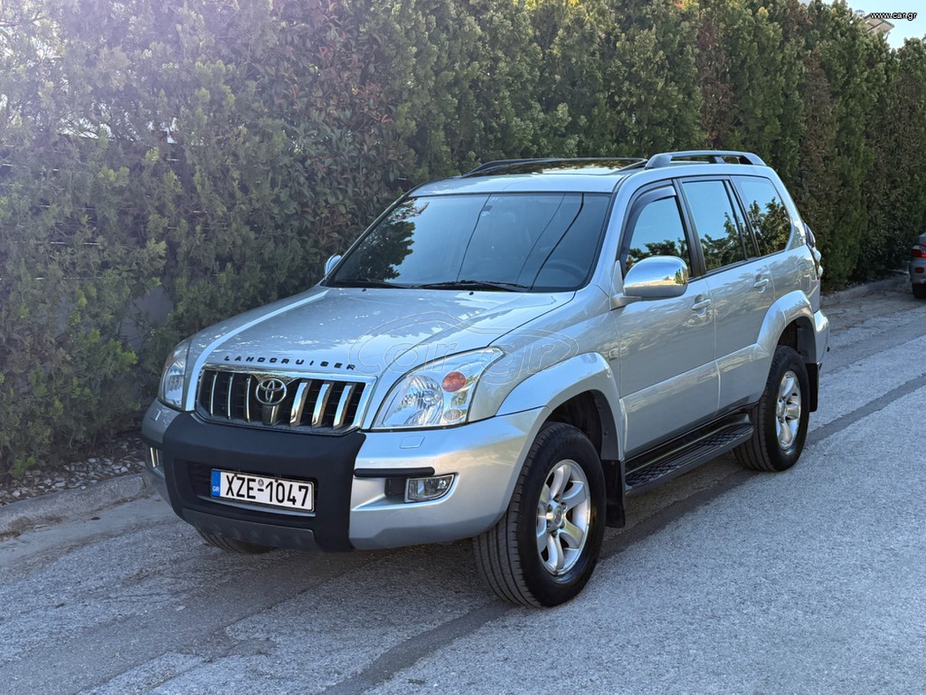 Toyota Land Cruiser 2004 V6 Ελληνικό Ηλιοροφή Δερμάτινα Ανάρτηση Full Extra