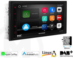 Macrom M-DL675DAB Multimediaοθονες 2 Din