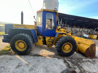 Loader With Tires Hanomag 1986 Hanomag-Komatsu 44D-thumb-1