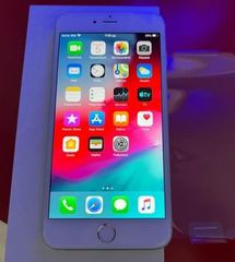 APPLE iPhone 6 Plus 16 gb silver γνήσιο καινούριο με τις ζελατίνες του συλλεκτικό.τελικη τιμή